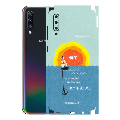 Samsung A/S Series Phone Skins (All Models) - A Beautiful Sunset of Hope - Matte Finish (M-75) Samsung Galaxy A70