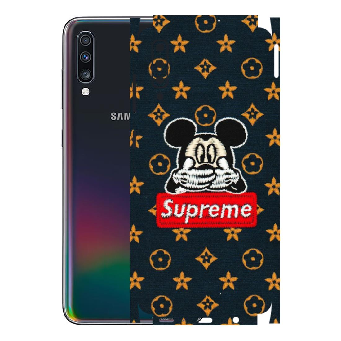 Samsung A/S Series Phone Skins (All Models) - Mickey Supreme - Matte Finish (M-83) Samsung Galaxy A70