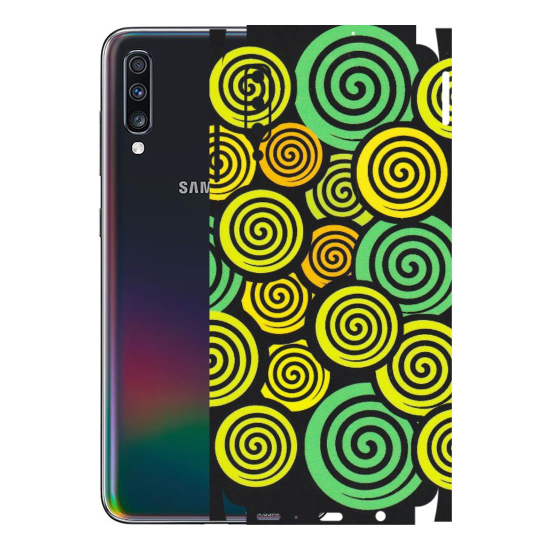 Samsung A/S Series Phone Skins (All Models) - Crazy Spiral - Matte Finish (M-91) Samsung Galaxy A70