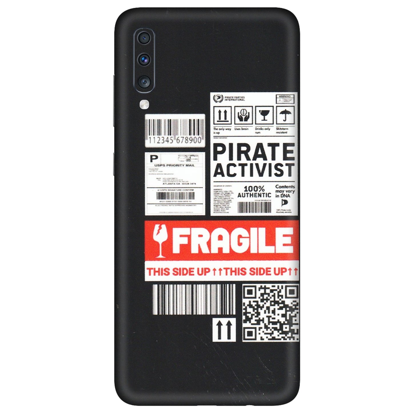 Samsung A/S Series Phone Skins (All Models) - Handle With Care - Matte Finish (M-99) Samsung Galaxy A70