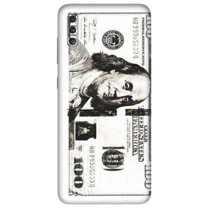 Samsung A/S Series Phone Skins (All Models) - 100 Dollar Currency - Transparent Finish (T-01) Samsung Galaxy A70