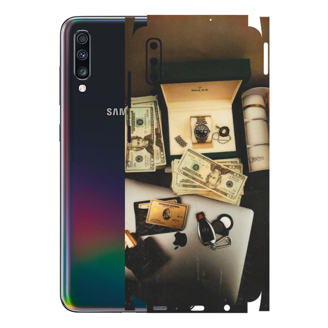 Samsung A/S Series Phone Skins (All Models) - Luxury Lifestyle - Transparent Finish (T-11) Samsung Galaxy A70