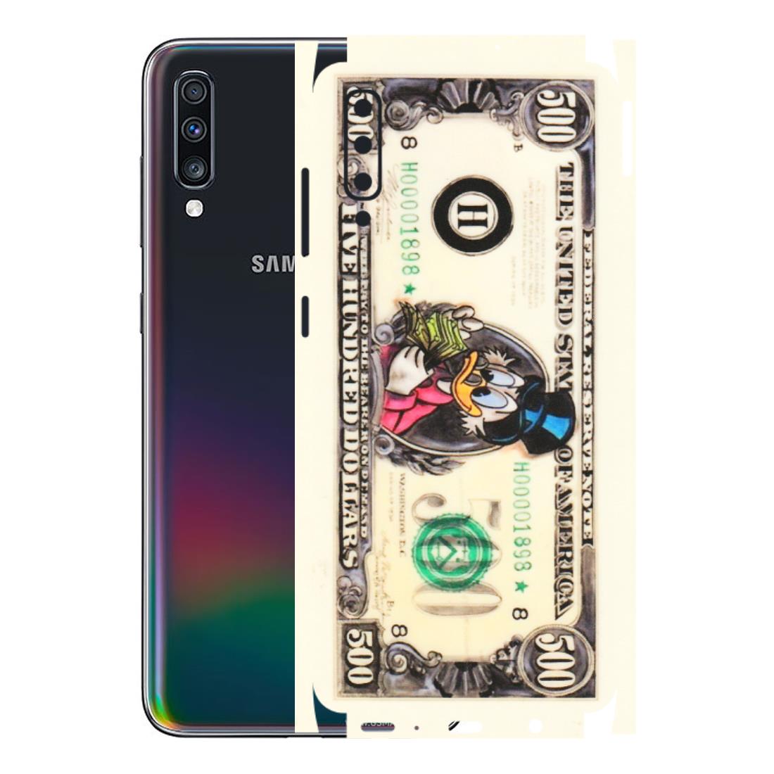 Samsung A/S Series Phone Skins (All Models) - Five Hundred Dollar Duck - Transparent Finish (T-15) Samsung Galaxy A70