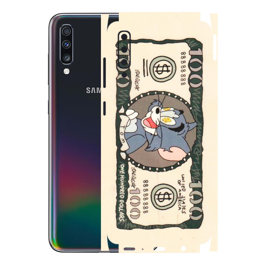 Samsung A/S Series Phone Skins (All Models) - One Hundred Dollar Tom - Transparent Finish (T-16) Samsung Galaxy A70