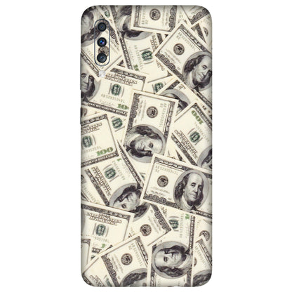 Samsung A/S Series Phone Skins (All Models) - Dollar Lover - Transparent Finish (T-17) Samsung Galaxy A70