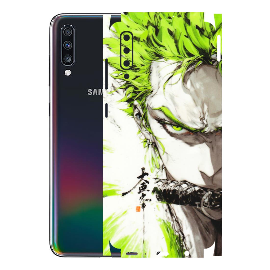 Samsung A/S Series Phone Skins (All Models) - Roro Taku Anime - Transparent Finish (T-18) Samsung Galaxy A70