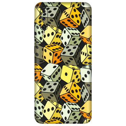 Samsung A/S Series Phone Skins (All Models) - Dices Of Life - 3D Embossed Finish (L-04) Samsung Galaxy A70s