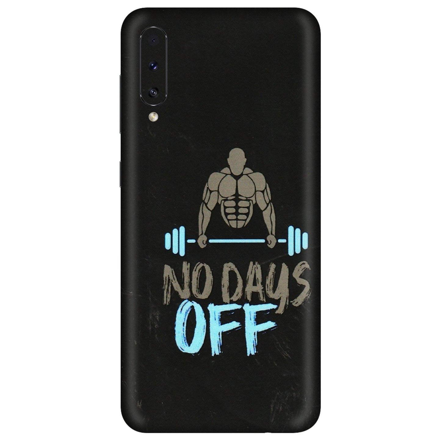 Samsung A/S Series Phone Skins (All Models) - Gym Lover - 3D Embossed Finish (L-127) Samsung Galaxy A70s