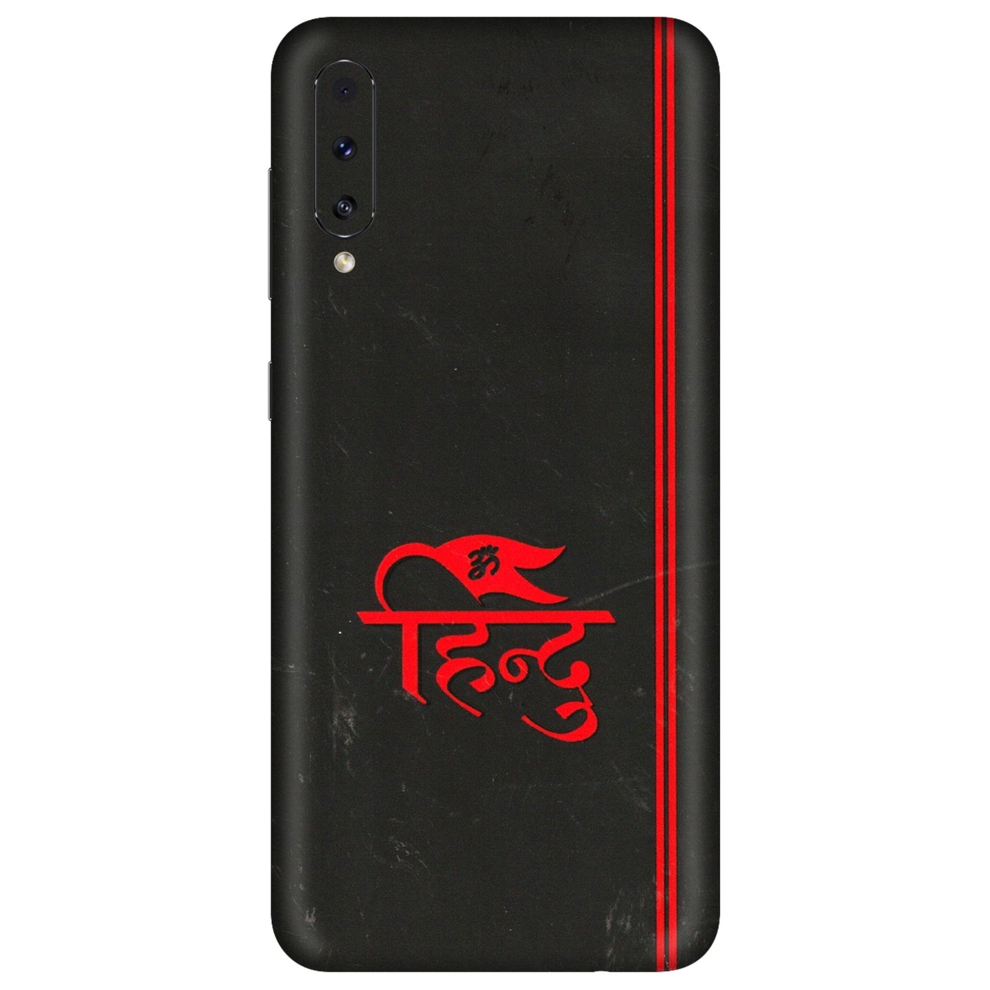 Samsung A/S Series Phone Skins (All Models) - Hindu Black - 3D Embossed Finish (L-153) Samsung Galaxy A70s