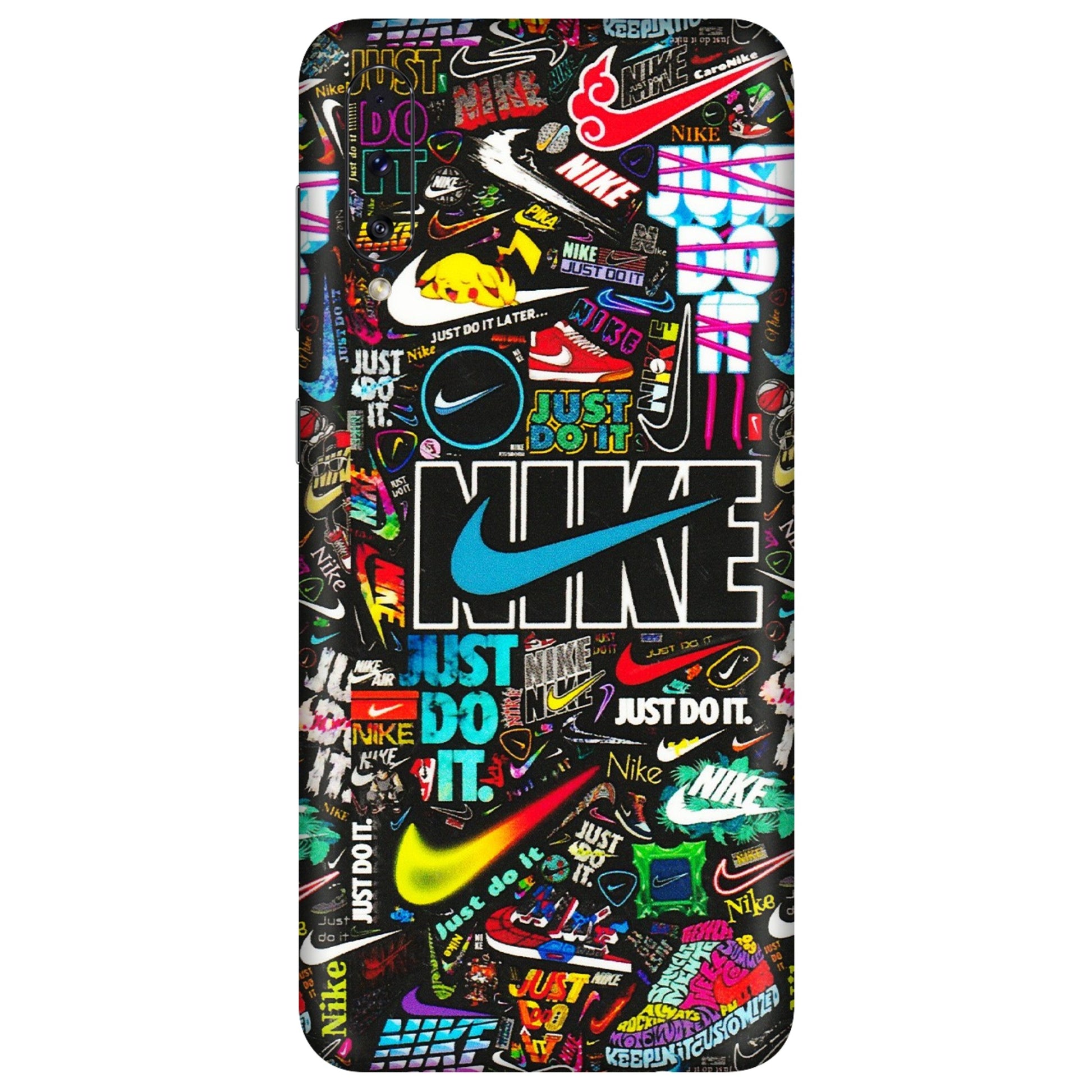 Samsung A/S Series Phone Skins (All Models) - Just Do It Doodles - 3D Embossed Finish (L-166) Samsung Galaxy A70s