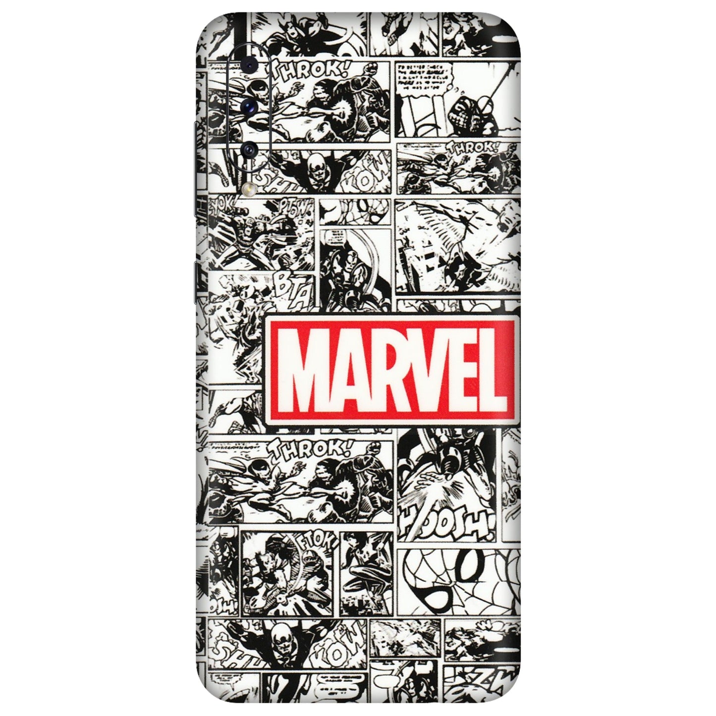 Samsung A/S Series Phone Skins (All Models) - Marvel Comic - 3D Embossed Finish (L-171) Samsung Galaxy A70s