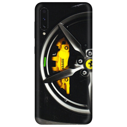 Samsung A/S Series Phone Skins (All Models) - Ferrari Wheel Alloy - 3D Embossed Finish (L-173) Samsung Galaxy A70s