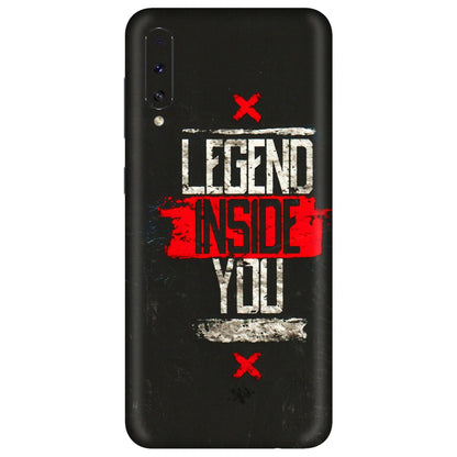 Samsung A/S Series Phone Skins (All Models) - Legend Inside You - 3D Embossed Finish (L-186) Samsung Galaxy A70s
