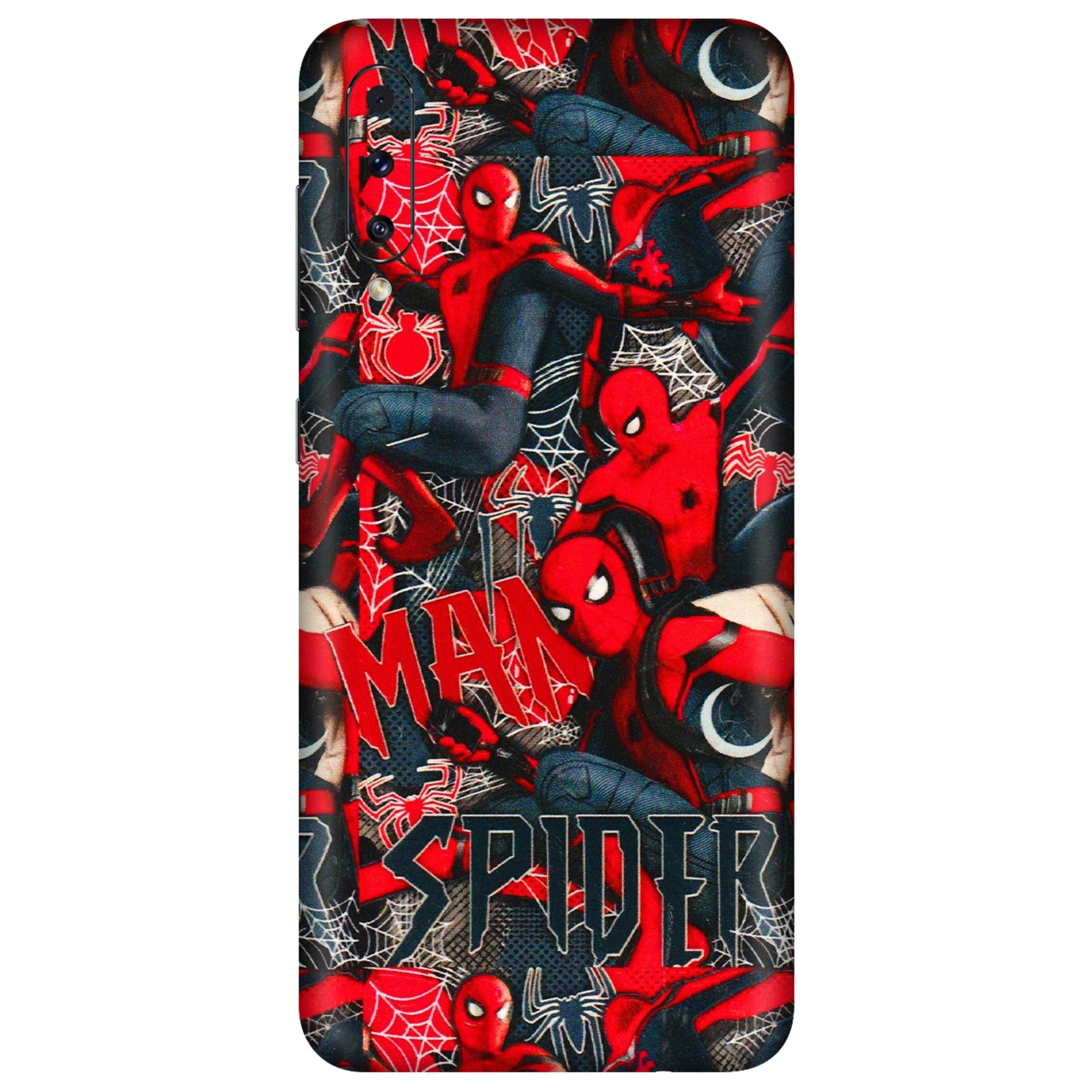 Samsung A/S Series Phone Skins (All Models) - SpiderMan Cool - 3D Embossed Finish (L-188) Samsung Galaxy A70s