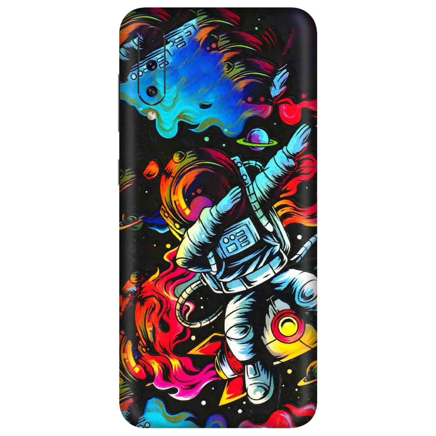 Samsung A/S Series Phone Skins (All Models) - Astronaut Dope - 3D Embossed Finish (L-191) Samsung Galaxy A70s