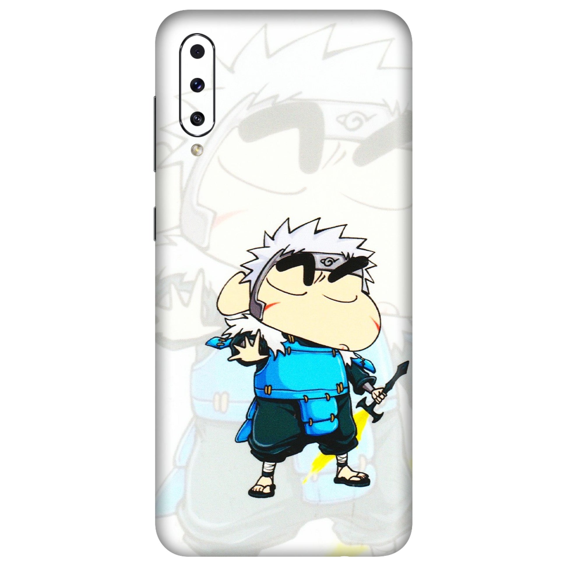 Samsung A/S Series Phone Skins (All Models) - Angry Young Shinchan - 3D Embossed Finish (L-226) Samsung Galaxy A70s