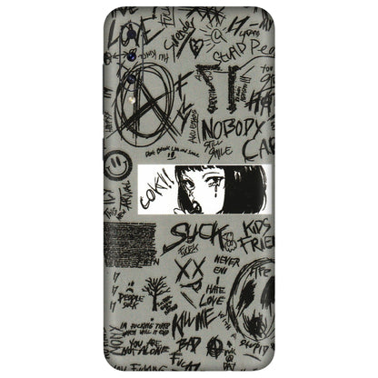 Samsung A/S Series Phone Skins (All Models) - Never Have Love Anime - 3D Embossed Finish (L-260) Samsung Galaxy A70s