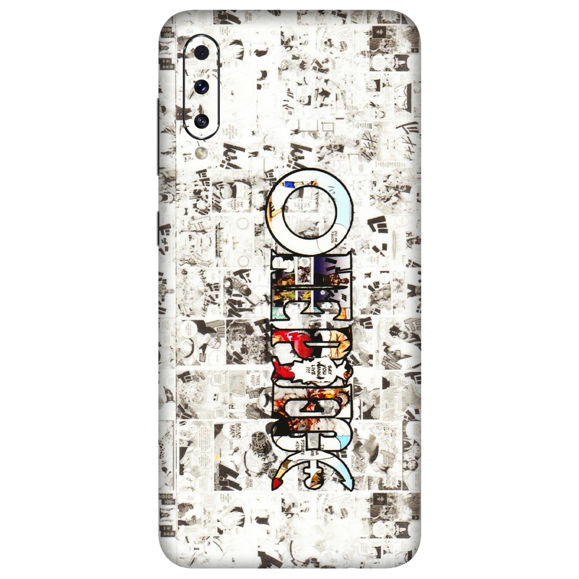 Samsung A/S Series Phone Skins (All Models) - One Piece Manga - 3D Embossed Finish (L-26) Samsung Galaxy A70s