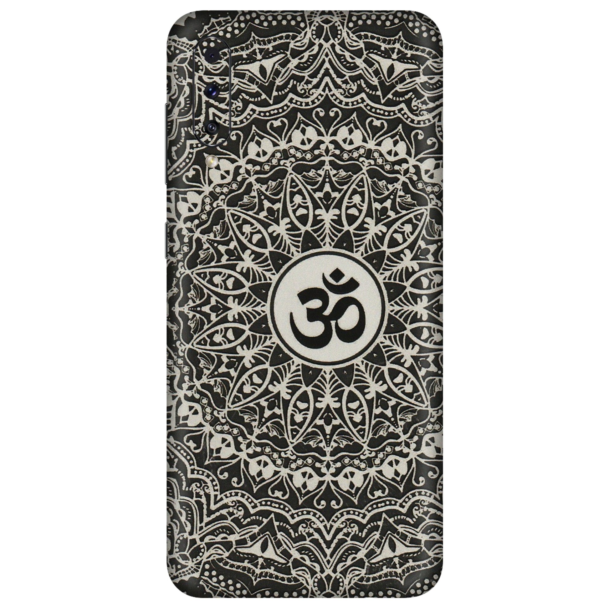 Samsung A/S Series Phone Skins (All Models) - Aum Elegant Mandala - 3D Embossed Finish (L-62) Samsung Galaxy A70s