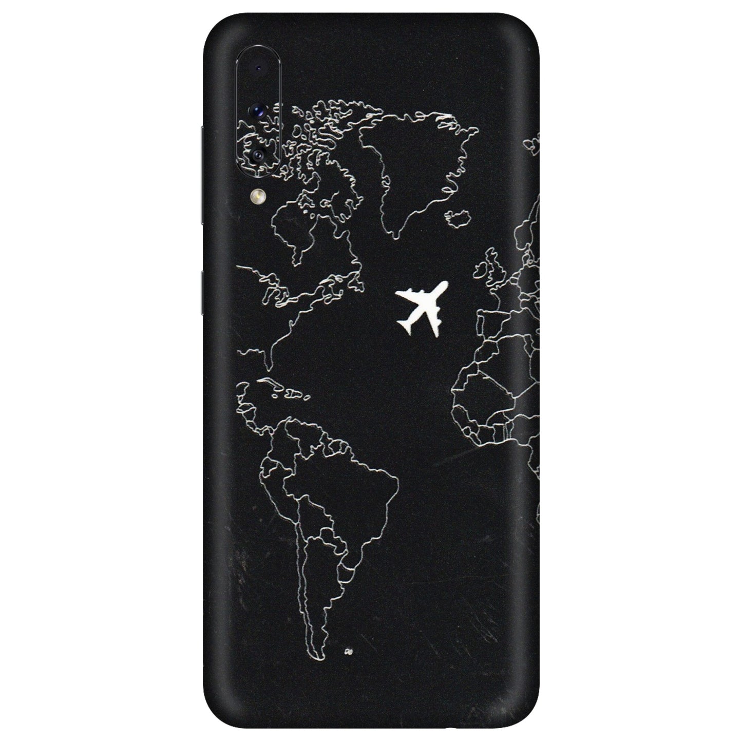 Samsung A/S Series Phone Skins (All Models) - Never Ending Travel - 3D Embossed Finish (L-79) Samsung Galaxy A70s