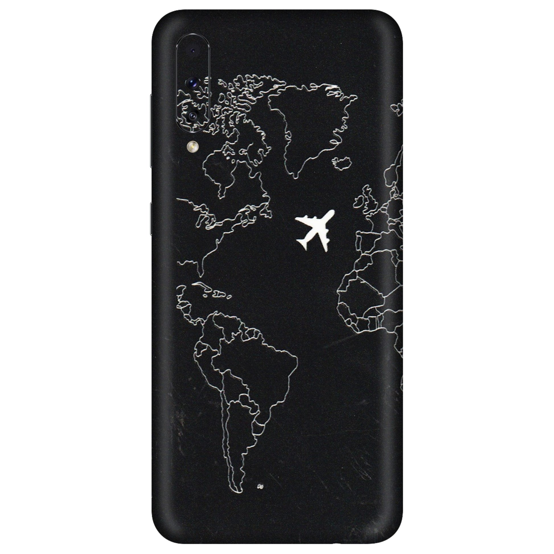 Samsung A/S Series Phone Skins (All Models) - Never Ending Travel - 3D Embossed Finish (L-79) Samsung Galaxy A70s