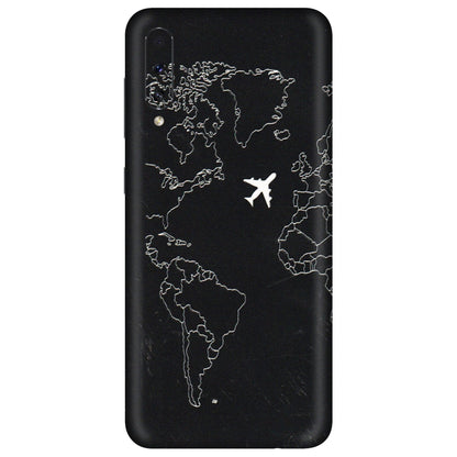 Samsung A/S Series Phone Skins (All Models) - Never Ending Travel - 3D Embossed Finish (L-79) Samsung Galaxy A70s