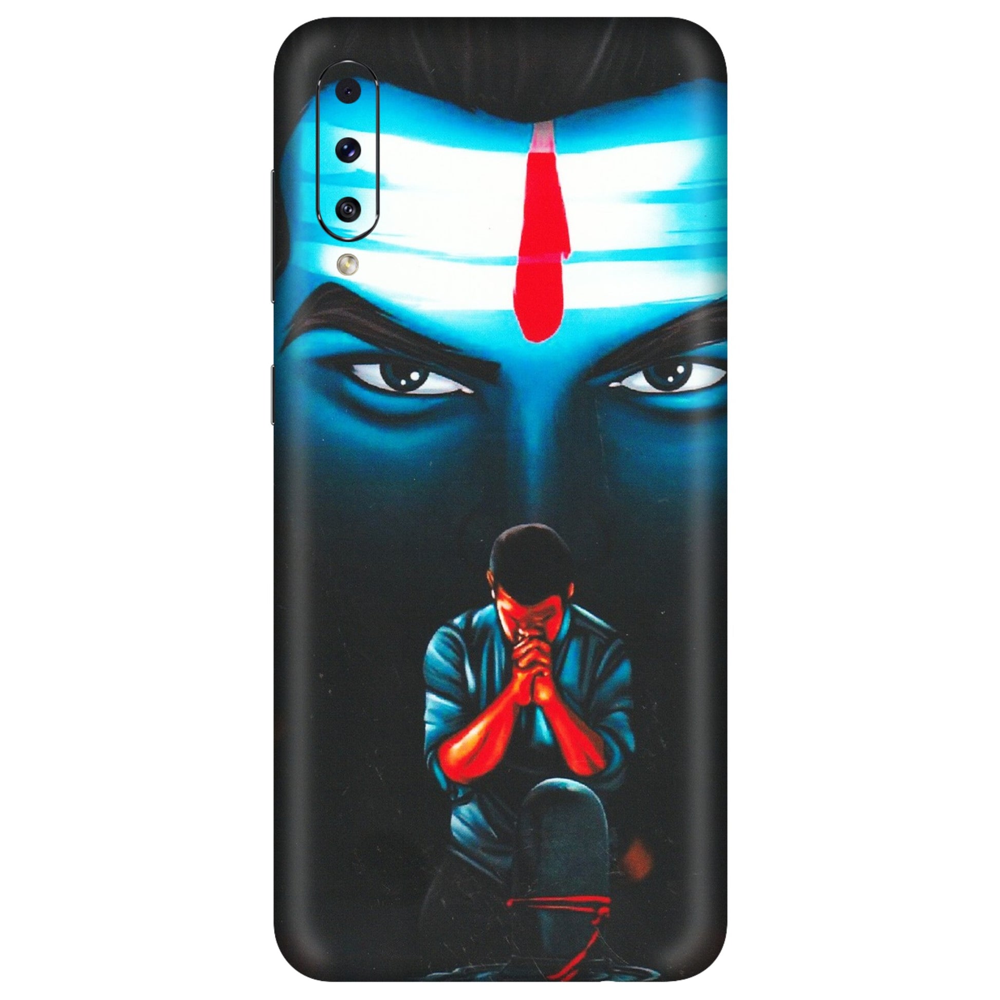 Samsung A/S Series Phone Skins (All Models) - Mahakal Bhakt - Matte Finish (M-112) Samsung Galaxy A70s