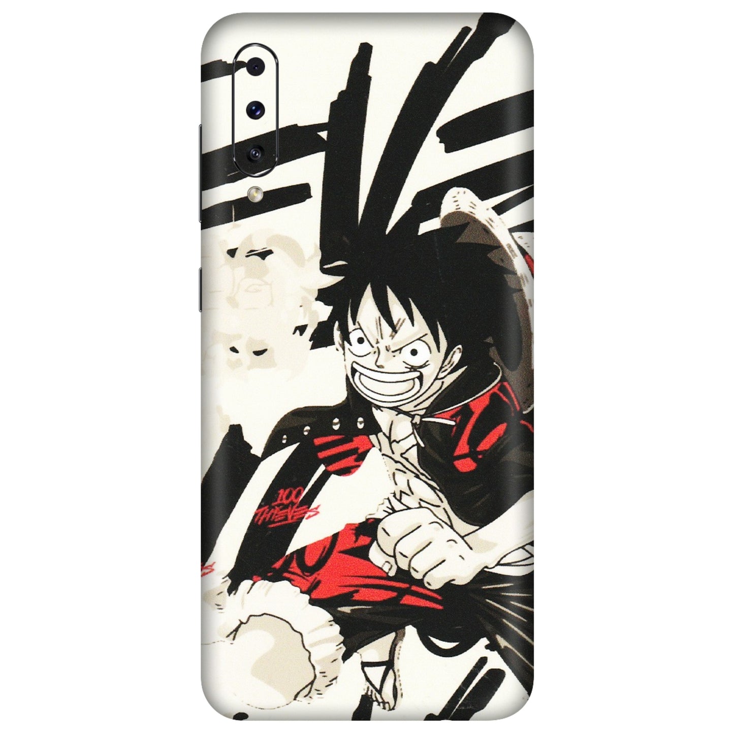 Samsung A/S Series Phone Skins (All Models) - Monkey D.Luffy Manga Anime - Matte Finish (M-145) Samsung Galaxy A70s