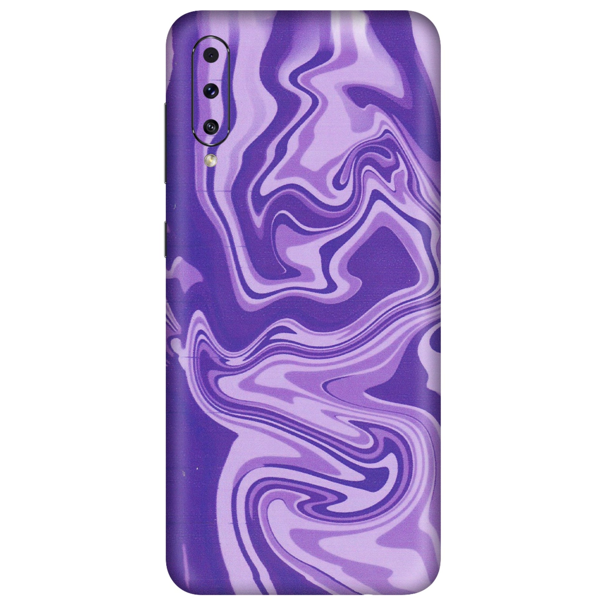 Samsung A/S Series Phone Skins (All Models) - Hazy Purple Nights - Matte Finish (M-14) Samsung Galaxy A70s