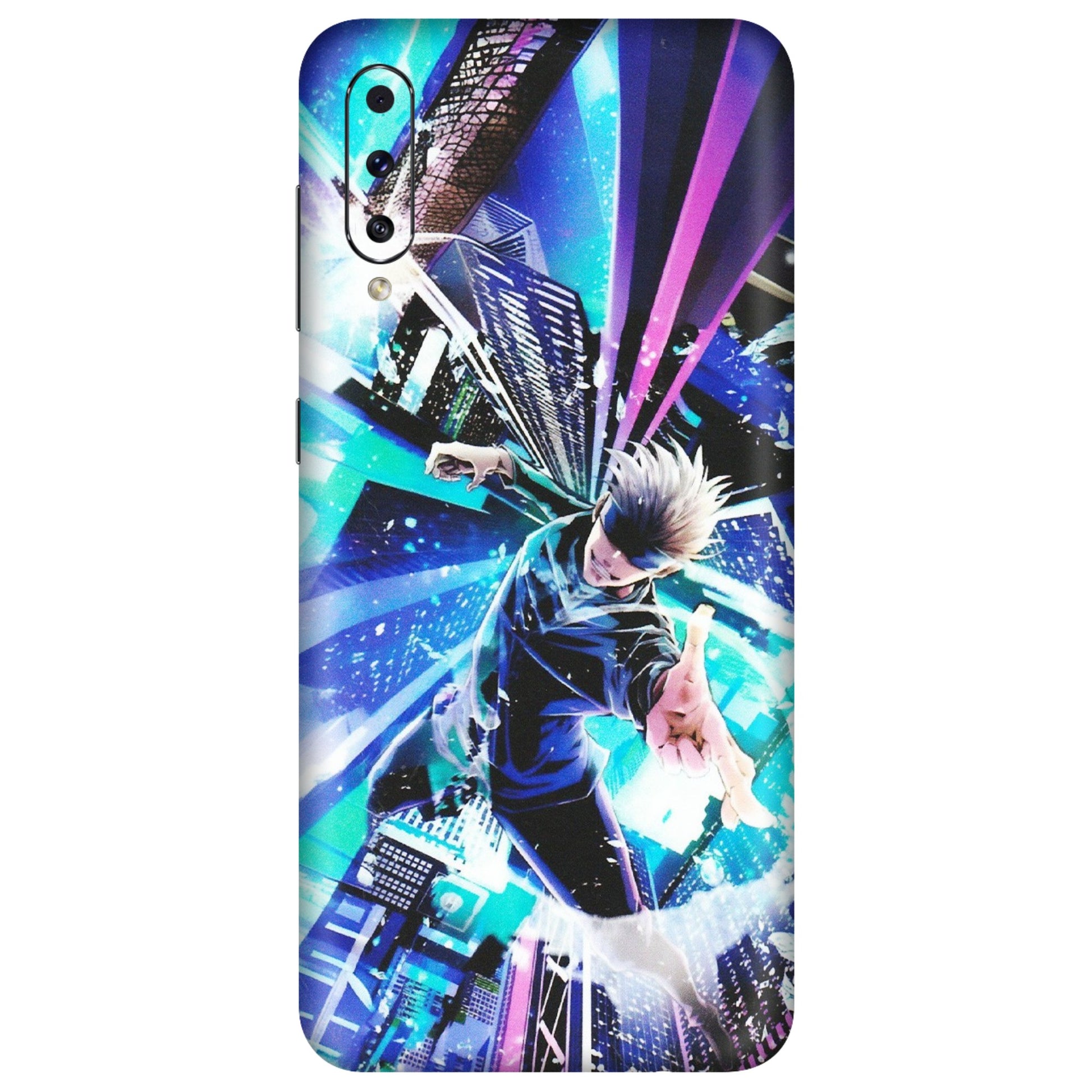 Samsung A/S Series Phone Skins (All Models) - Manga Action Jujustu Kaisen Anime - Matte Finish (M-155) Samsung Galaxy A70s
