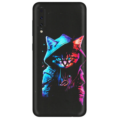 Samsung A/S Series Phone Skins (All Models) - Cyberpunk Cat - Matte Finish (M-45) Samsung Galaxy A70s