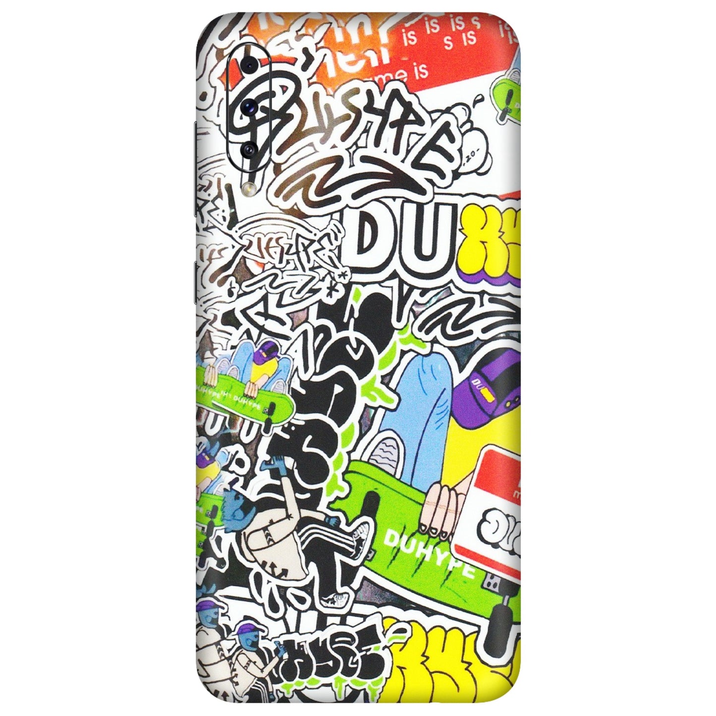Samsung A/S Series Phone Skins (All Models) - Dope Graffiti - Matte Finish (M-61) Samsung Galaxy A70s