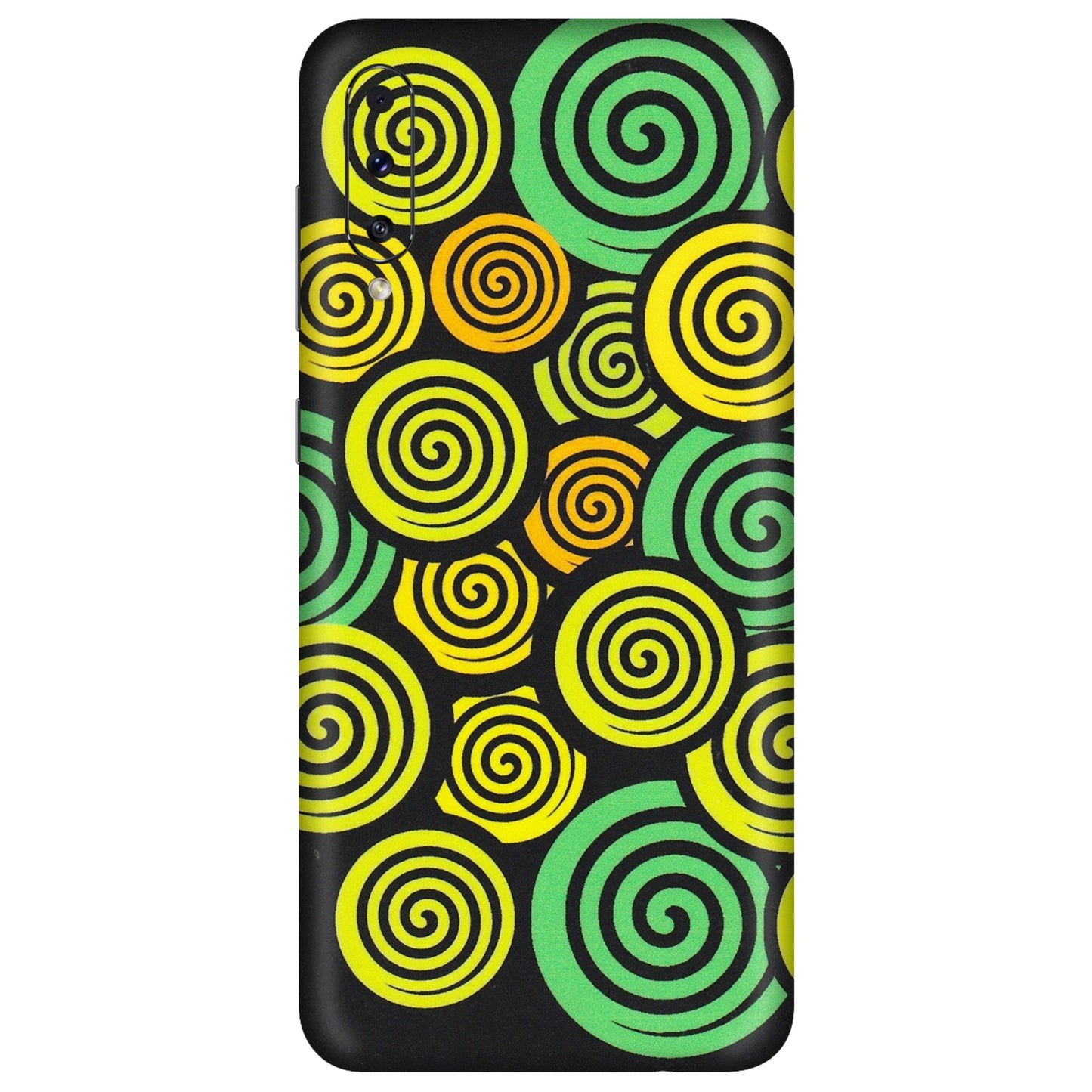 Samsung A/S Series Phone Skins (All Models) - Crazy Spiral - Matte Finish (M-91) Samsung Galaxy A70s