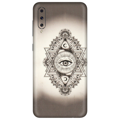 Samsung A/S Series Phone Skins (All Models) - Illuminati Great Eye - Transparent Finish (T-14) Samsung Galaxy A70s