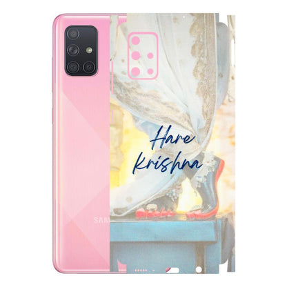 Samsung A/S Series Phone Skins (All Models) - Hare Krishna - 3D Embossed Finish (L-03) Samsung Galaxy A71