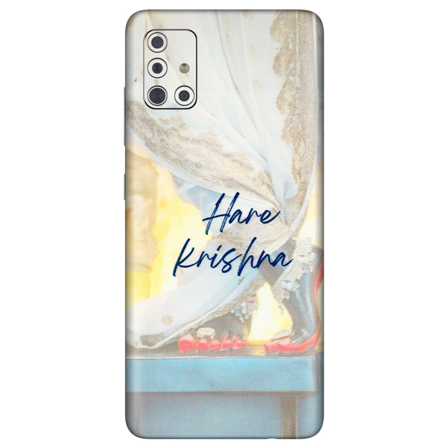 Samsung A/S Series Phone Skins (All Models) - Hare Krishna - 3D Embossed Finish (L-03) Samsung Galaxy A71
