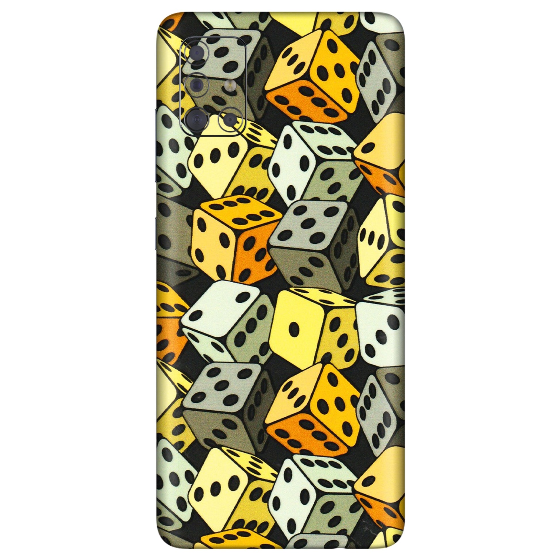 Samsung A/S Series Phone Skins (All Models) - Dices Of Life - 3D Embossed Finish (L-04) Samsung Galaxy A71