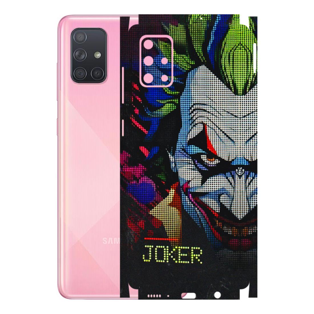 Samsung A/S Series Phone Skins (All Models) - Joker Dot Matrix - 3D Embossed Finish (L-08) Samsung Galaxy A71