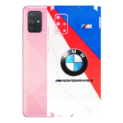 Samsung A/S Series Phone Skins (All Models) - BM Performance Car Lover - 3D Embossed Finish (L-10) Samsung Galaxy A71