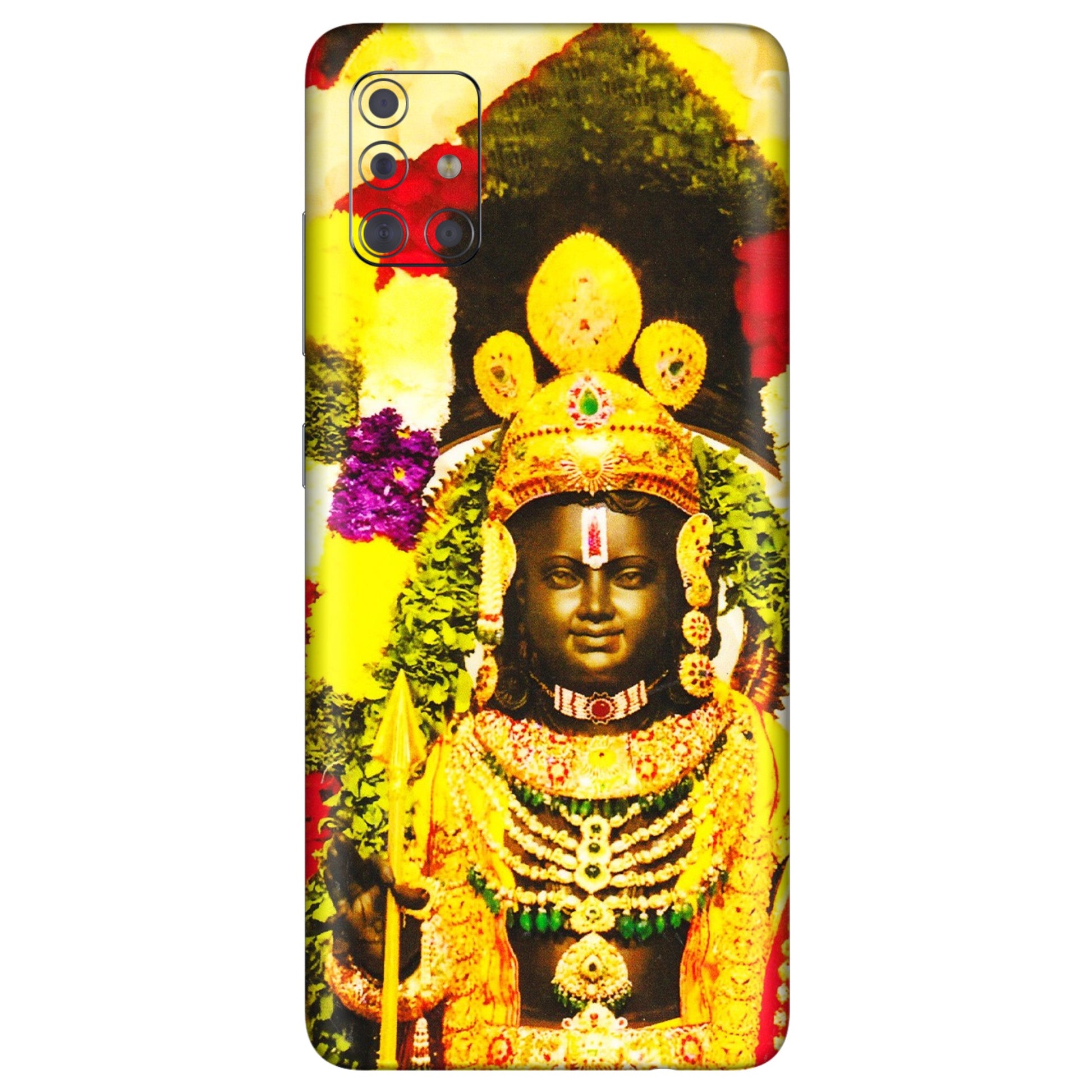 Samsung A/S Series Phone Skins (All Models) - Ram Lalla Ayodhya - 3D Embossed Finish (L-103) Samsung Galaxy A71
