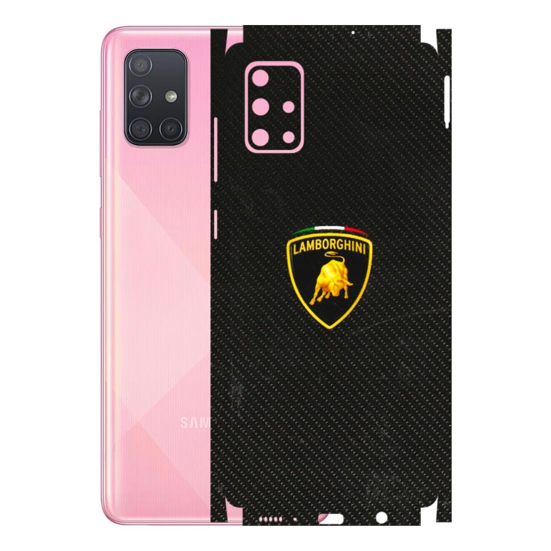 Samsung A/S Series Phone Skins (All Models) - Dotted Lambo - 3D Embossed Finish (L-105) Samsung Galaxy A71