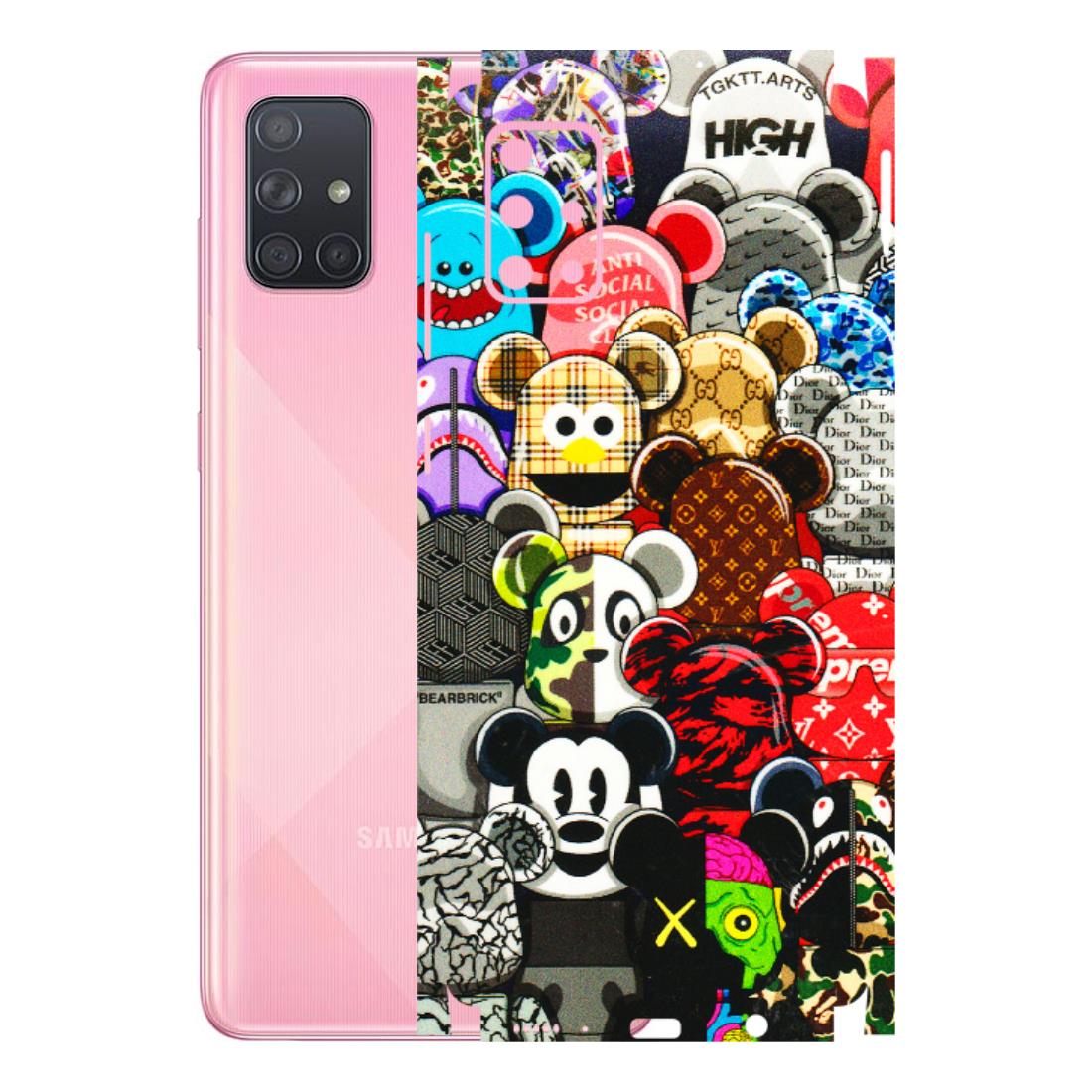 Samsung A/S Series Phone Skins (All Models) - More Mickey Mouses - 3D Embossed Finish (L-118) Samsung Galaxy A71