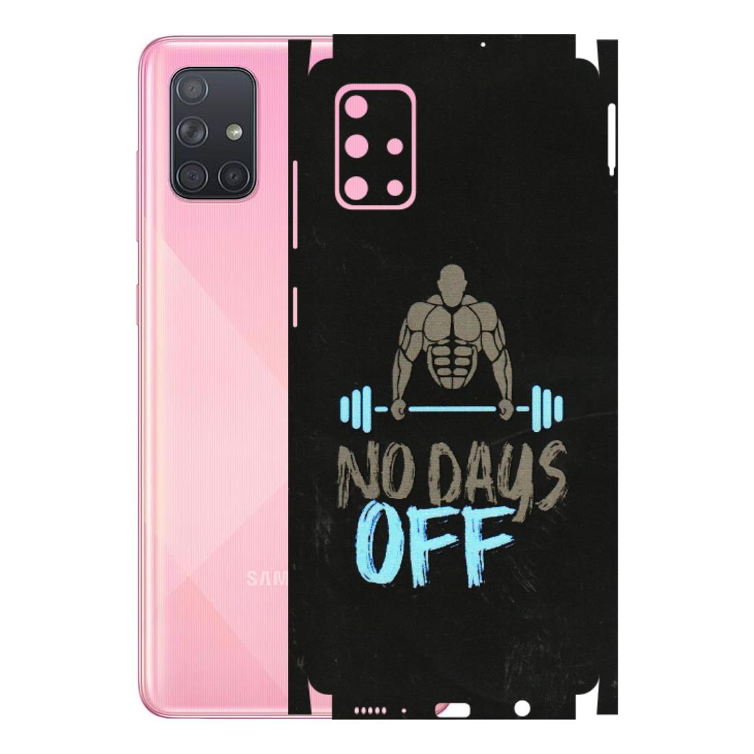 Samsung A/S Series Phone Skins (All Models) - Gym Lover - 3D Embossed Finish (L-127) Samsung Galaxy A71