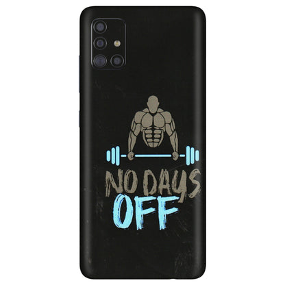 Samsung A/S Series Phone Skins (All Models) - Gym Lover - 3D Embossed Finish (L-127) Samsung Galaxy A71