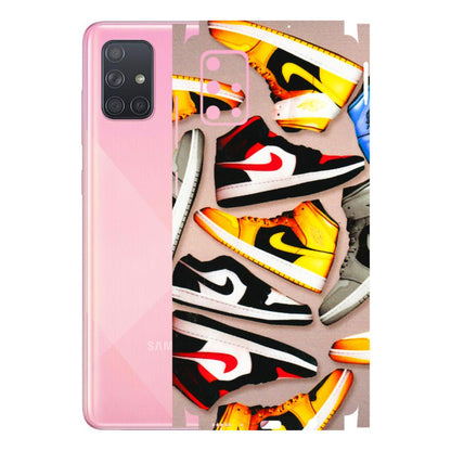 Samsung A/S Series Phone Skins (All Models) - Sneaker Lover - 3D Embossed Finish (L-135) Samsung Galaxy A71