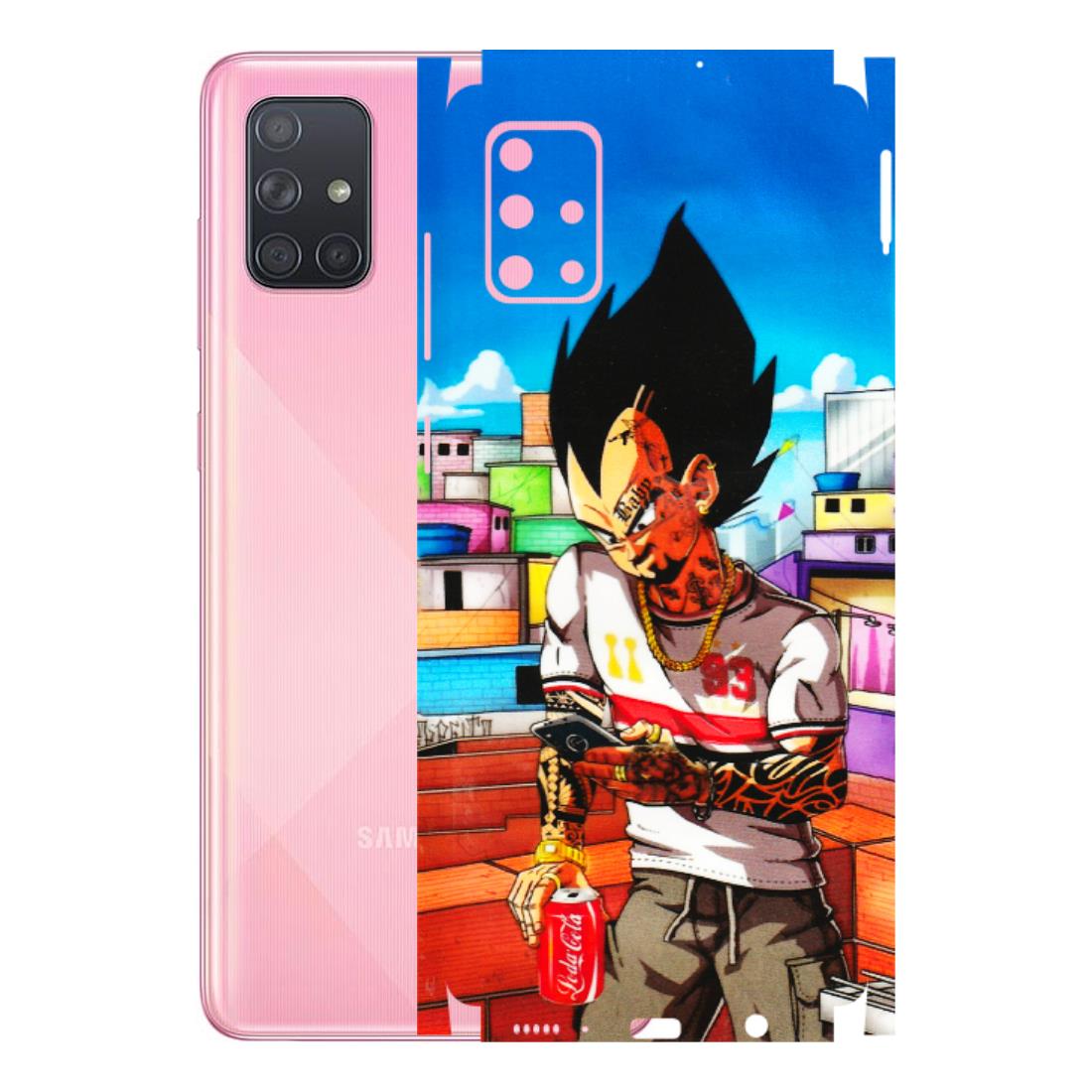 Samsung A/S Series Phone Skins (All Models) - Vegeta - 3D Embossed Finish (L-136) Samsung Galaxy A71