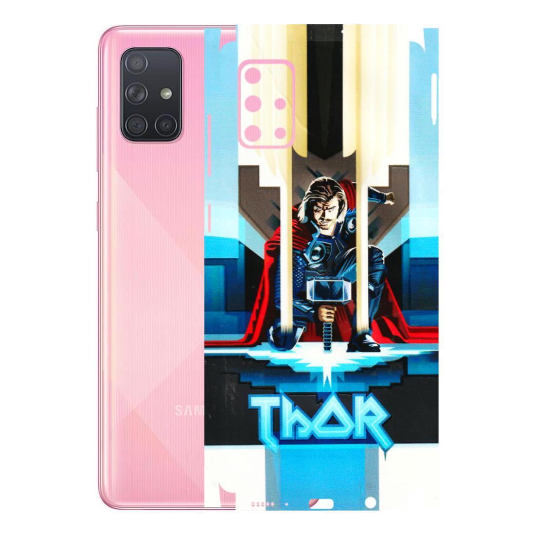 Samsung A/S Series Phone Skins (All Models) - Thor - 3D Embossed Finish (L-137) Samsung Galaxy A71