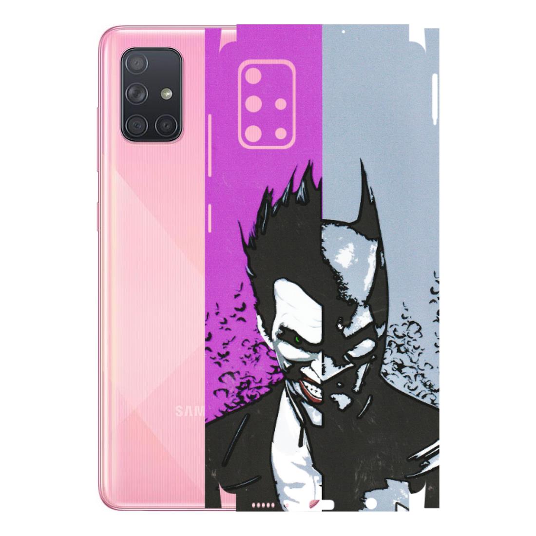 Samsung A/S Series Phone Skins (All Models) - Batman & Joker - 3D Embossed Finish (L-143) Samsung Galaxy A71
