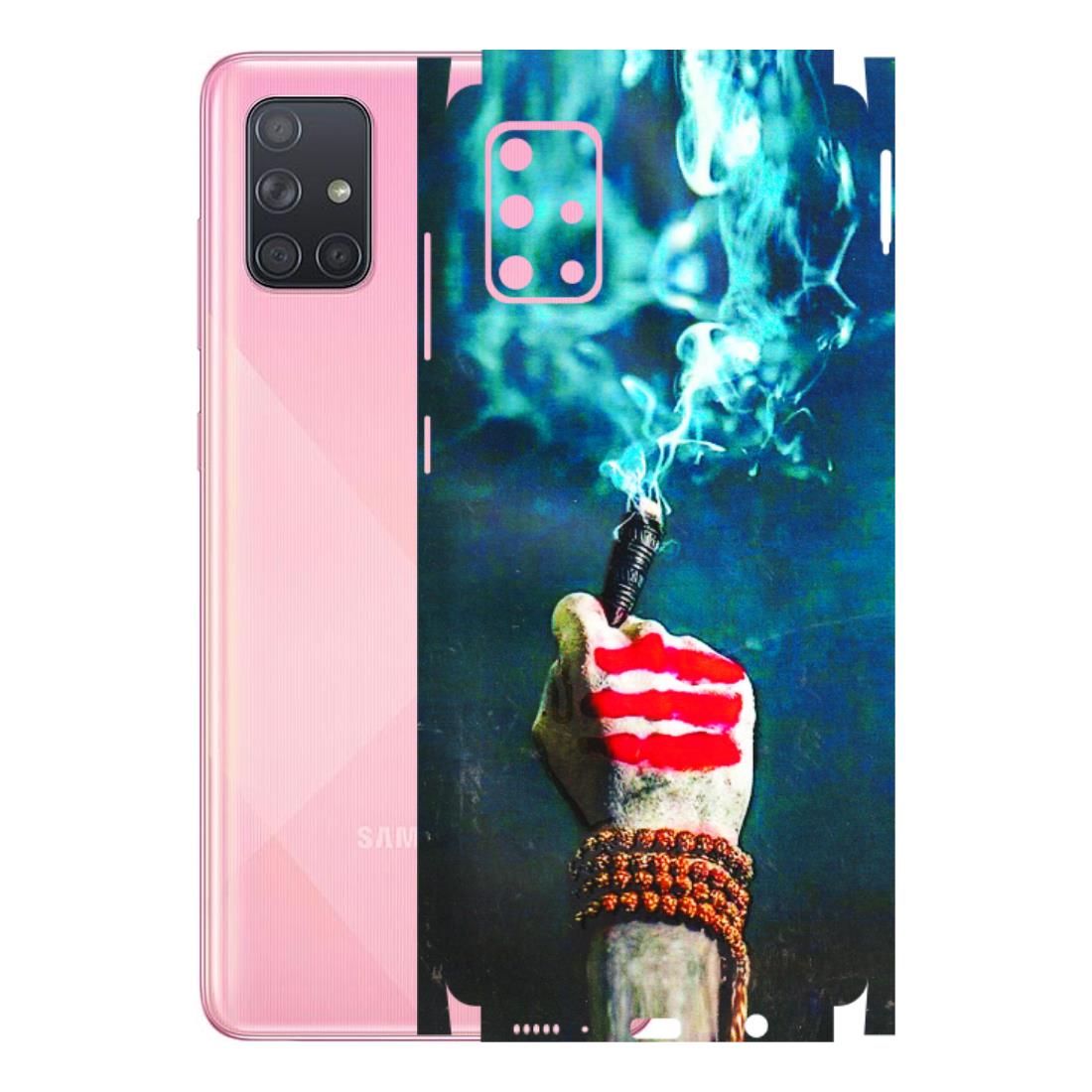 Samsung A/S Series Phone Skins (All Models) - Mahadev Bhakt - 3D Embossed Finish (L-146) Samsung Galaxy A71