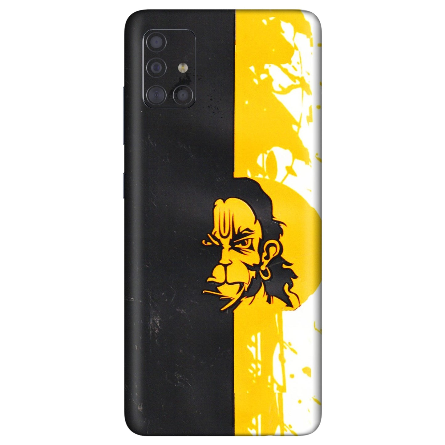 Samsung A/S Series Phone Skins (All Models) - Bajrangbali - 3D Embossed Finish (L-151) Samsung Galaxy A71